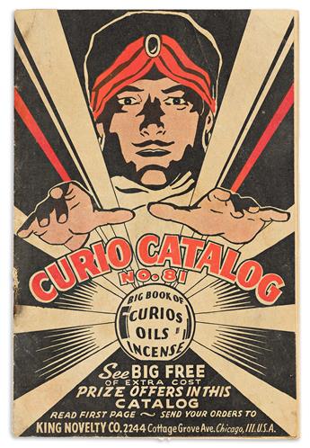 (FOLKLORE.) Curio Catalog No. 81.